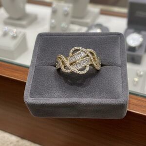 Elegant 14k Gold Plated Women's Ring